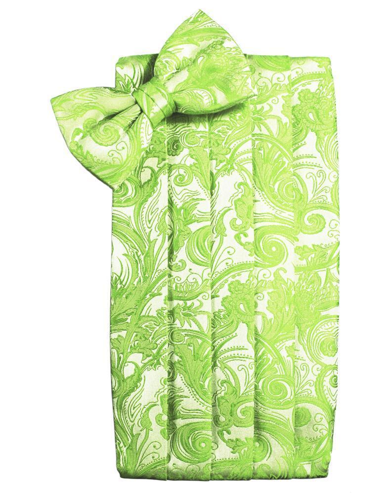 Cardi Lime Tapestry Kids Cummerbund