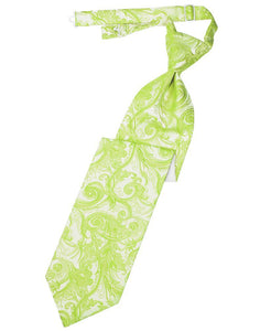 Cardi Lime Tapestry Kids Necktie