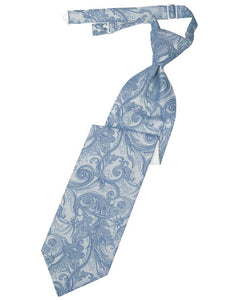 Cardi Periwinkle Tapestry Kids Necktie