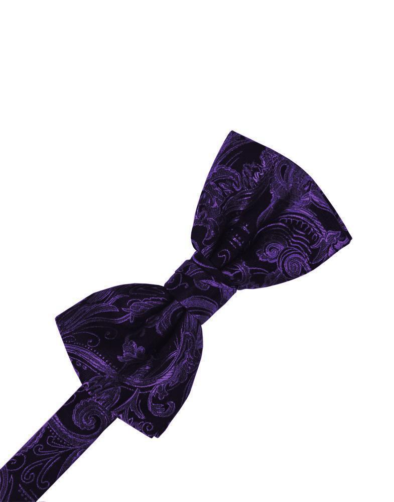 Cardi Purple Tapestry Kids Bow Tie