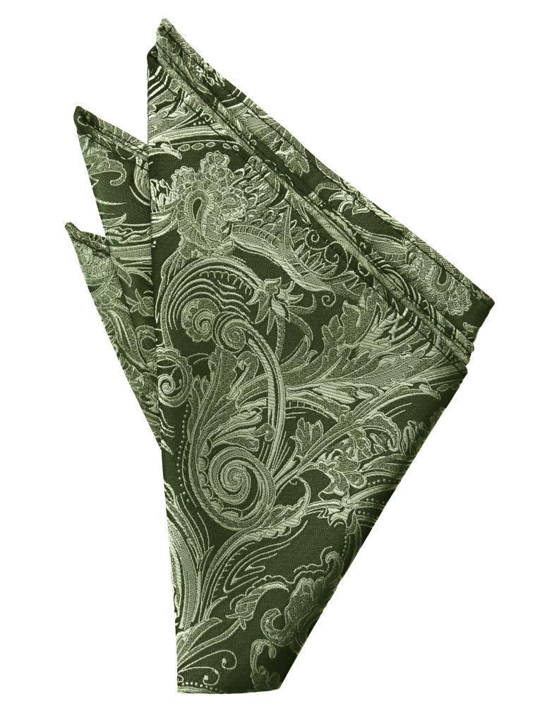 Sage Tapestry Pocket Square Sage Tapestry Pocket Square