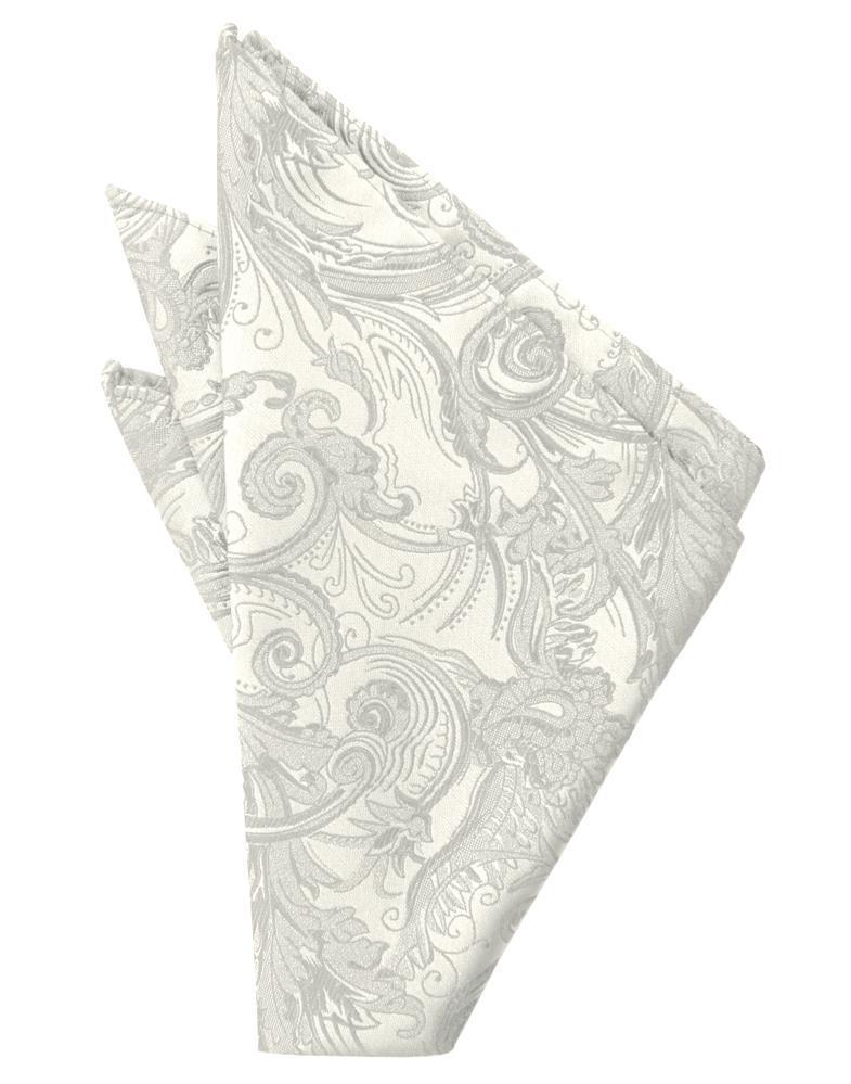 Silver Tapestry Pocket Square Silver Tapestry Pocket Square