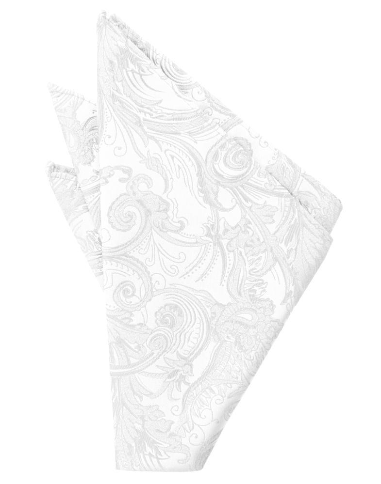 Silver Tapestry Pocket Square Silver Tapestry Pocket Square