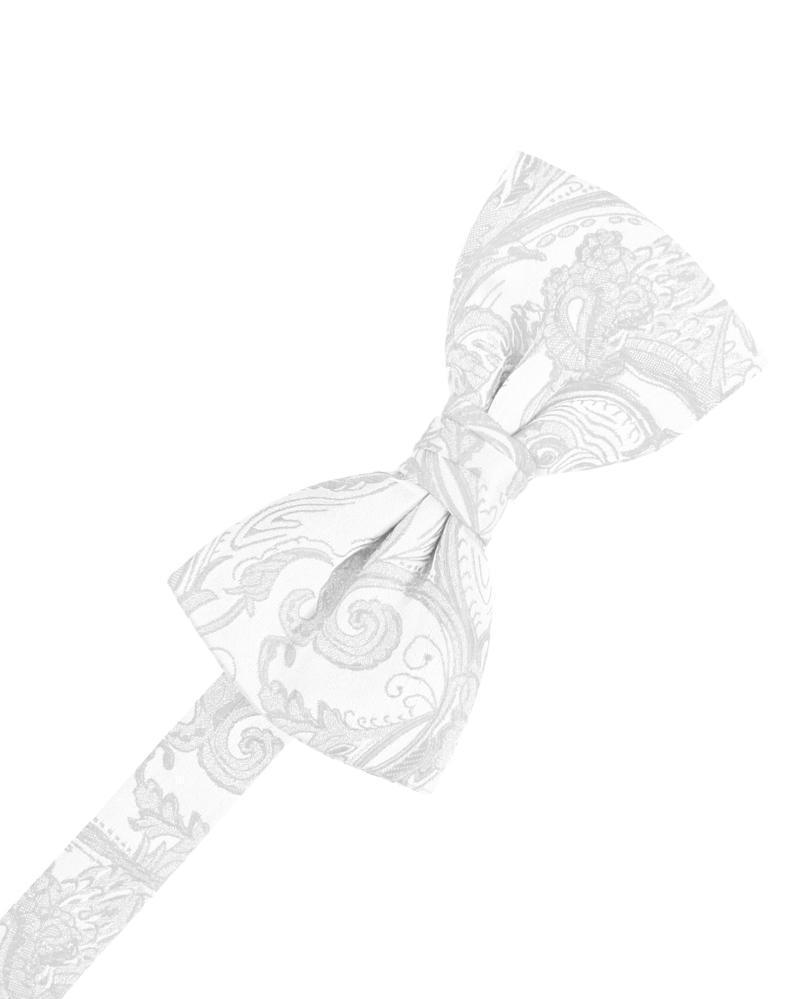 Cardi White Tapestry Kids Bow Tie