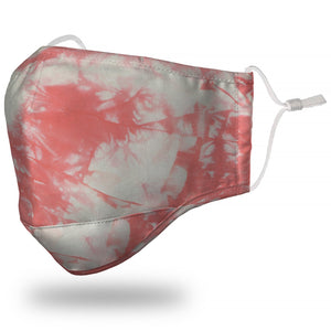Mask Barn Kids "Tie-Dyed" Pink Face Mask