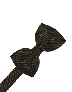 Cardi Chocolate Venetian Kids Bow Tie