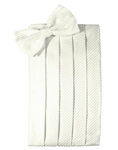 Cardi Ivory Venetian Kids Cummerbund