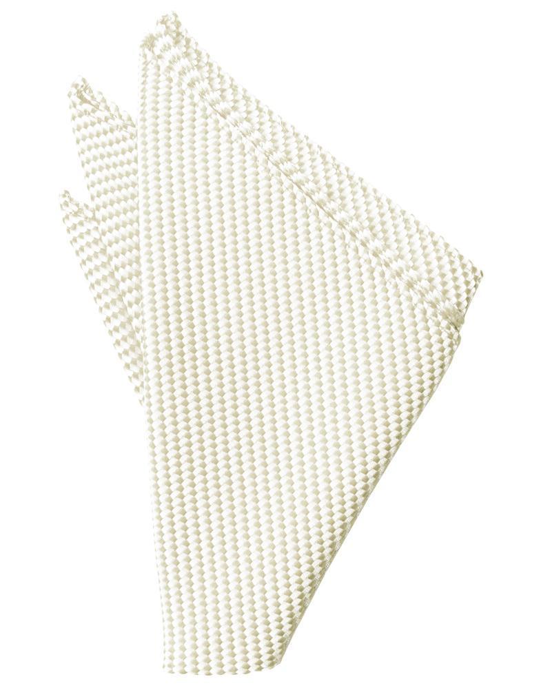 Ivory Venetian Pocket Square Ivory Venetian Pocket Square
