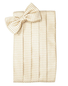 Cardi Light Champagne Venetian Kids Cummerbund