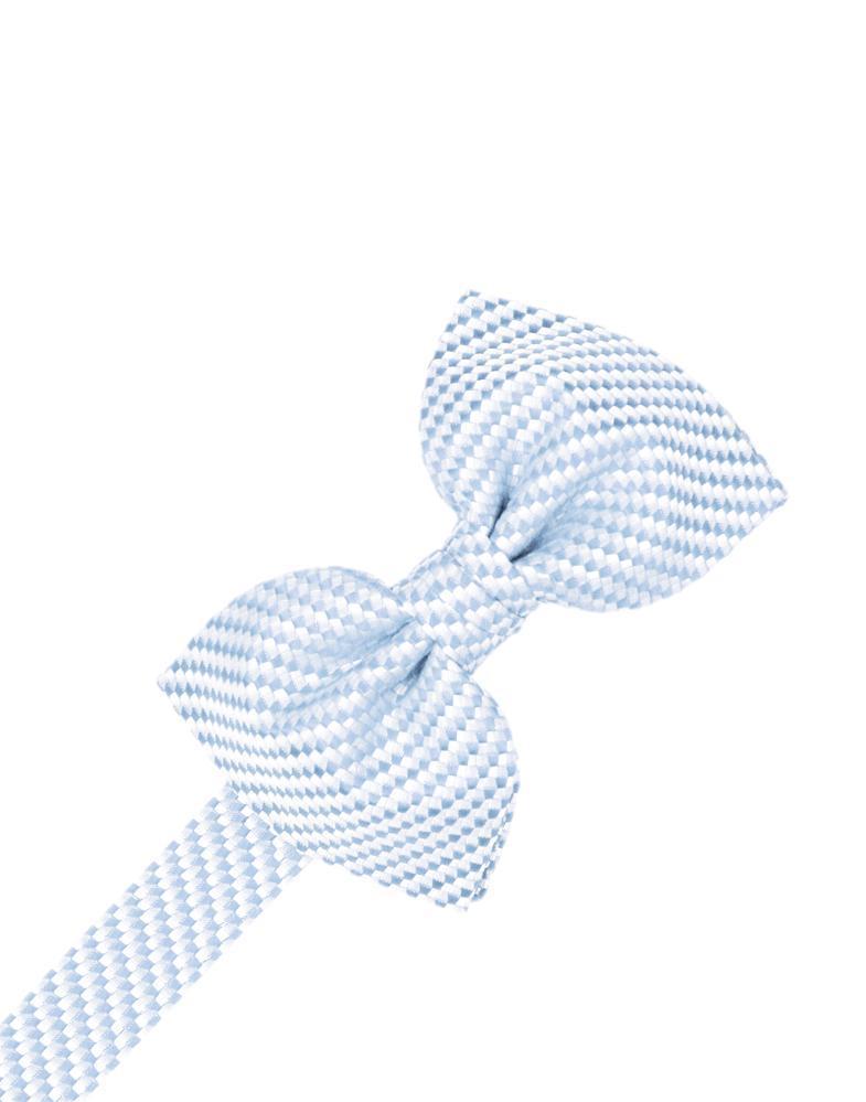 Cardi Powder Blue Venetian Kids Bow Tie