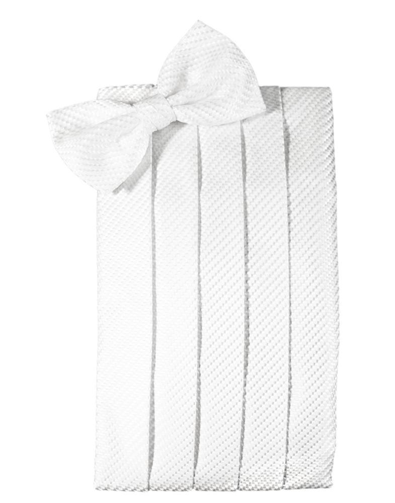 Cardi White Venetian Kids Cummerbund