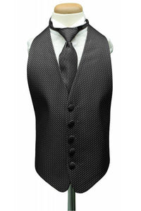 Cardi Asphalt Venetian Kids Tuxedo Vest