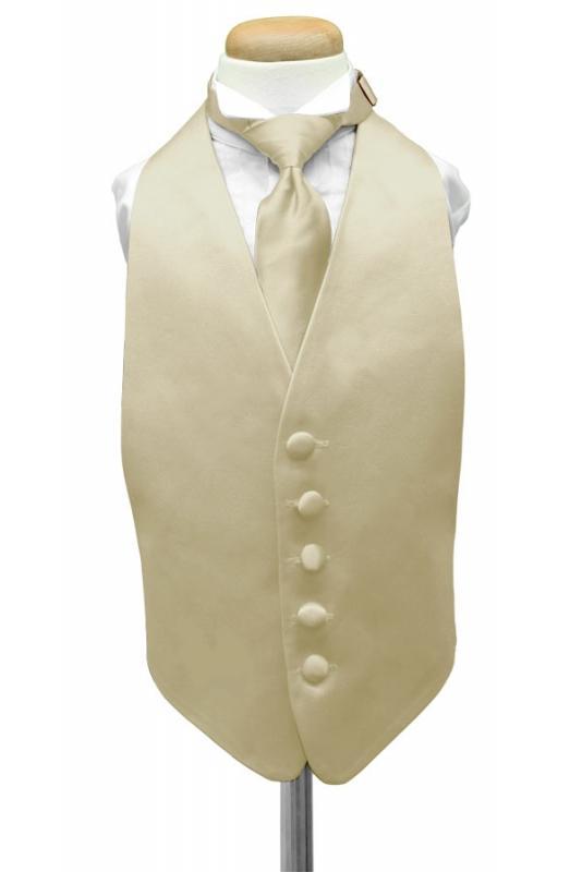 Cardi Bamboo Luxury Satin Kids Tuxedo Vest