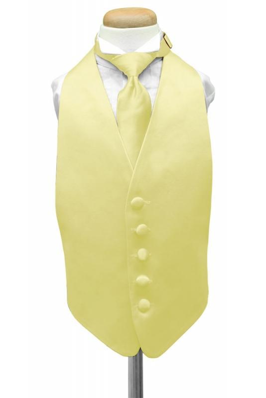 Cardi Banana Luxury Satin Kids Tuxedo Vest