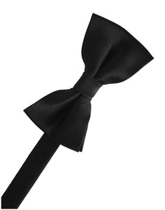 BLACKTIE Black "Eternity" Kids Bow Tie