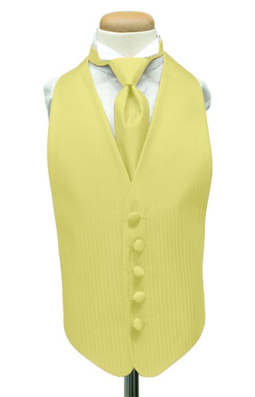 Boys Yellow Tuxedo Vests LittleTuxedos