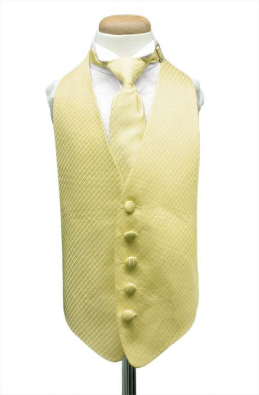Buttercup Solid Twill Kids Necktie Buttercup Solid Twill Kids Necktie