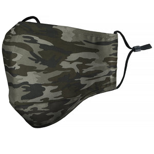 Mask Barn Kids "Camo" Green Face Mask