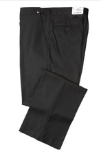 Load image into Gallery viewer, Cardi &quot;Anthony&quot; Black Vitale Barberis Italian Wool Kids Tuxedo Pants