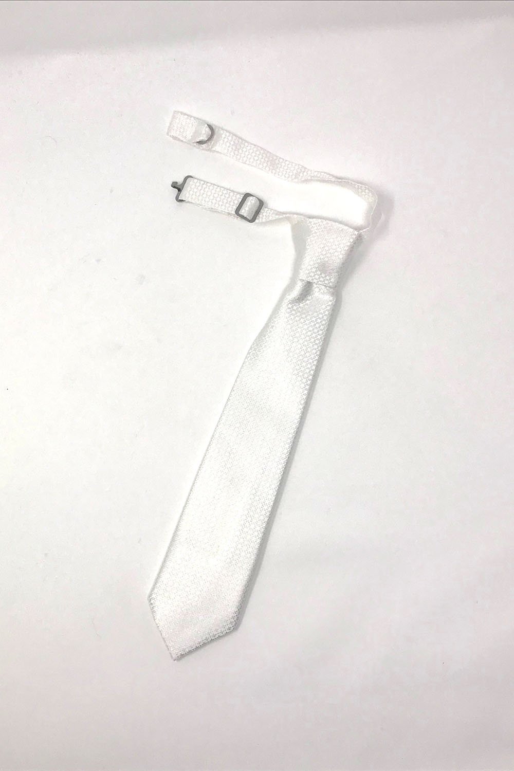 Cardi White Regal Kids Necktie