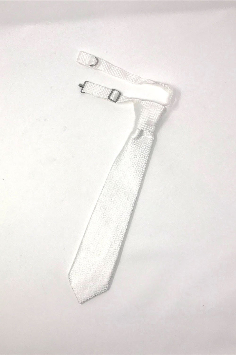 Cardi White Regal Kids Necktie