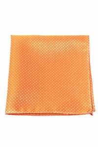Cardi Orange Regal Pocket Square