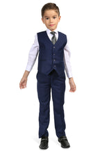 Load image into Gallery viewer, Ferrecci &quot;Jax&quot; Kids Indigo Suit 5-Piece Set