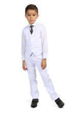 Load image into Gallery viewer, Ferrecci &quot;Jax&quot; Kids White Suit 5-Piece Set