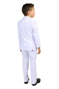 Ferrecci "Jax" Kids White Suit 5-Piece Set