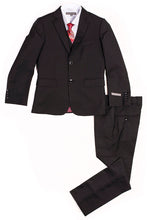 Load image into Gallery viewer, Geoffrey Beene &quot;Austin&quot; Kids Black 5-Piece Suit (Geoffrey Beene / AXNY)