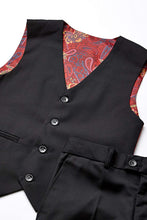 Load image into Gallery viewer, Geoffrey Beene &quot;Austin&quot; Kids Black 5-Piece Suit (Geoffrey Beene / AXNY)