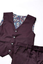 Load image into Gallery viewer, Geoffrey Beene &quot;Austin&quot; Kids Burgundy 5-Piece Suit (Geoffrey Beene / AXNY)