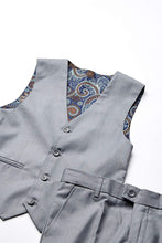 Load image into Gallery viewer, Geoffrey Beene &quot;Austin&quot; Kids Light Grey 5-Piece Suit (Geoffrey Beene / AXNY)