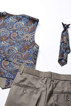 Load image into Gallery viewer, Geoffrey Beene &quot;Austin&quot; Kids Taupe 5-Piece Suit (Geoffrey Beene / AXNY)