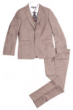 Load image into Gallery viewer, Geoffrey Beene &quot;Austin&quot; Kids Taupe 5-Piece Suit (Geoffrey Beene / AXNY)