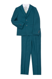 Geoffrey Beene "Austin" Kids Teal 5-Piece Suit (Geoffrey Beene / AXNY)