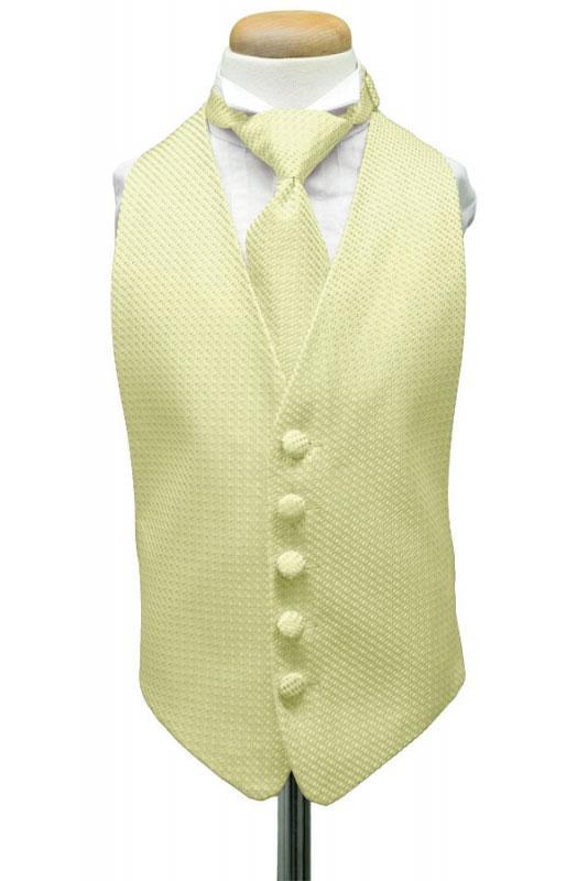 Cardi Honey Mint Venetian Kids Tuxedo Vest