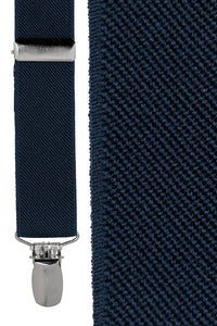 Cardi "Beckett" Kids Navy Suspenders