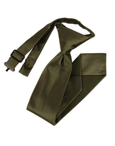 BLACKTIE Martini Olive "Eternity" Kids Necktie