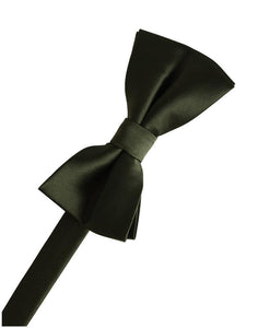 BLACKTIE Martini Olive "Eternity" Kids Bow Tie