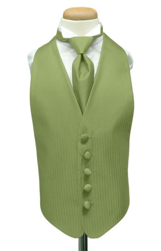 Mint Herringbone Kids Tuxedo Vest Mint Herringbone Kids Tuxedo Vest
