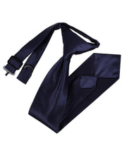 Load image into Gallery viewer, BLACKTIE Navy &quot;Eternity&quot; Kids Necktie