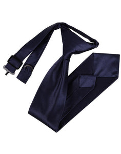 BLACKTIE Navy "Eternity" Kids Necktie