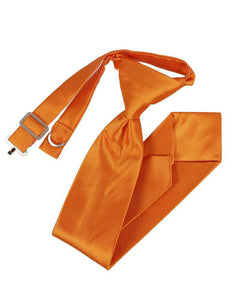 BLACKTIE Orange "Eternity" Kids Necktie