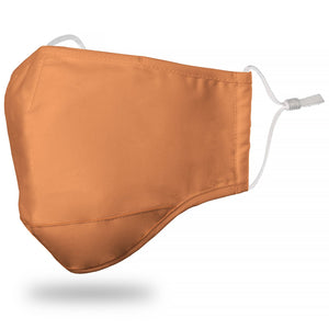 Mask Barn Kids "Solid" Orange Face Mask