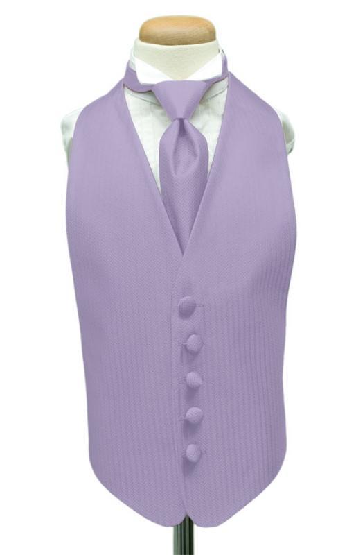 White Herringbone Kids Tuxedo Vest White Herringbone Kids Tuxedo Vest