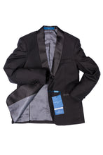 Load image into Gallery viewer, Perry Ellis &quot;Trent&quot; Perry Ellis Kids Black Tuxedo (5-Piece Set)