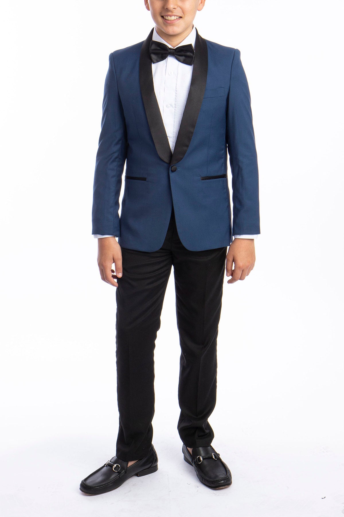 New York Man Boys 5 Piece Suit-Indigo Blue by Perry Ellis main image 0