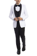 Load image into Gallery viewer, Perry Ellis &quot;Trent&quot; Perry Ellis Kids White 5-Piece Tuxedo