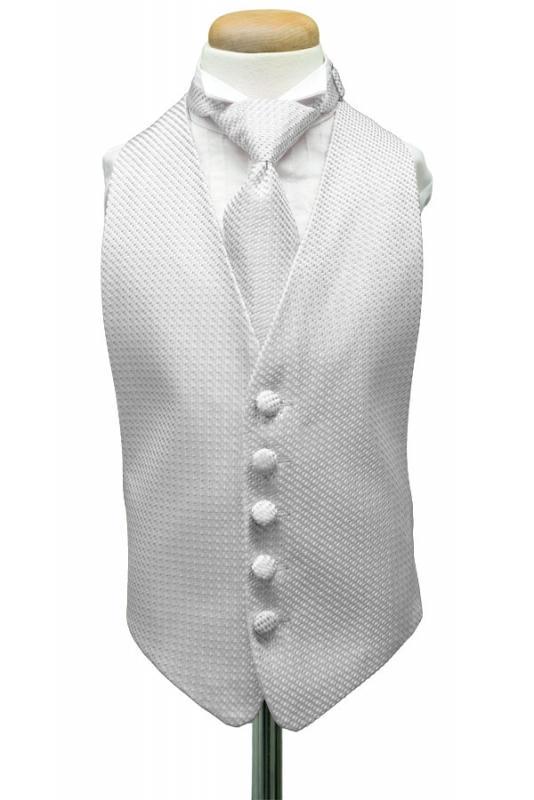 Cardi Platinum Venetian Kids Tuxedo Vest